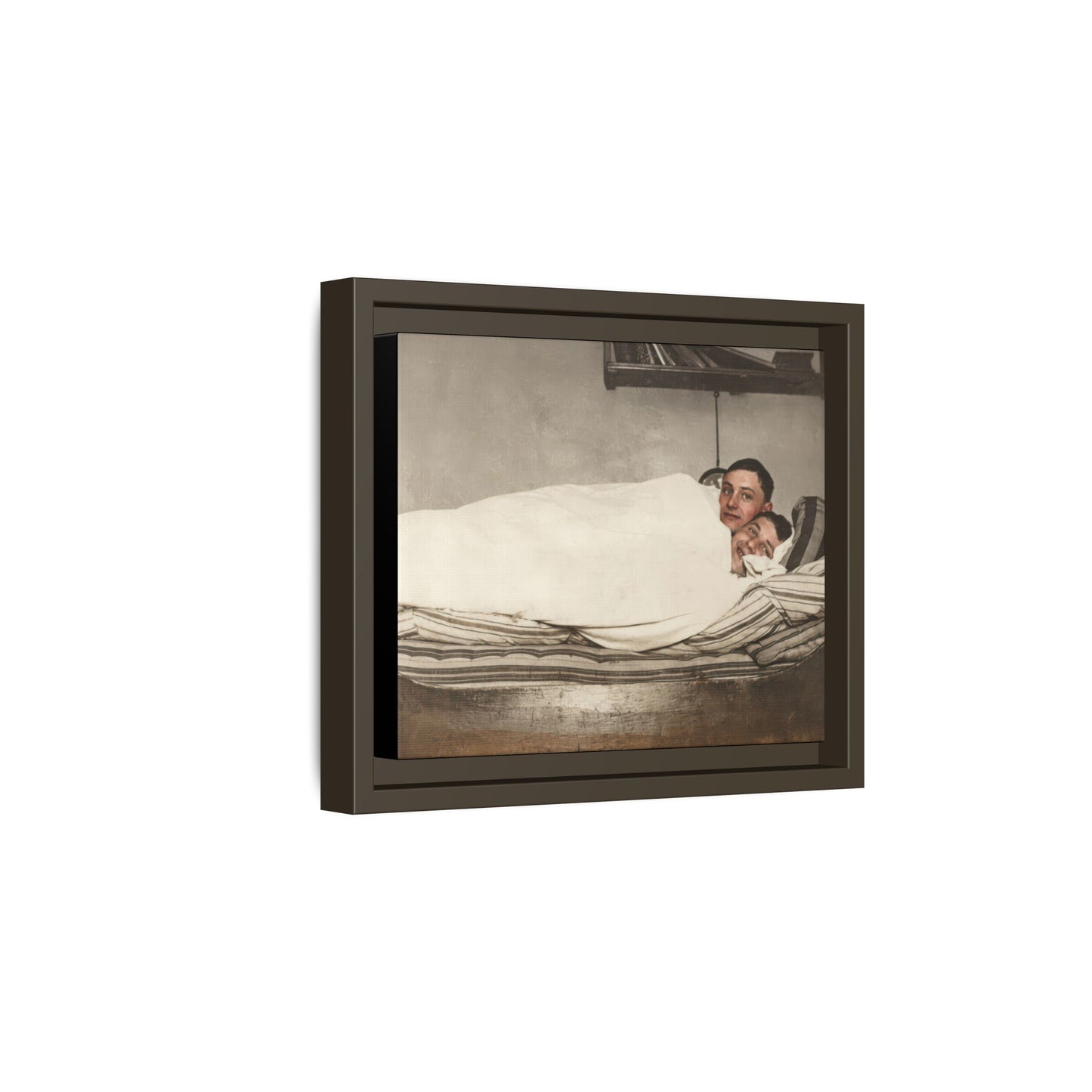 paire 117 | Framed Vintage Photo - Matte Canvas