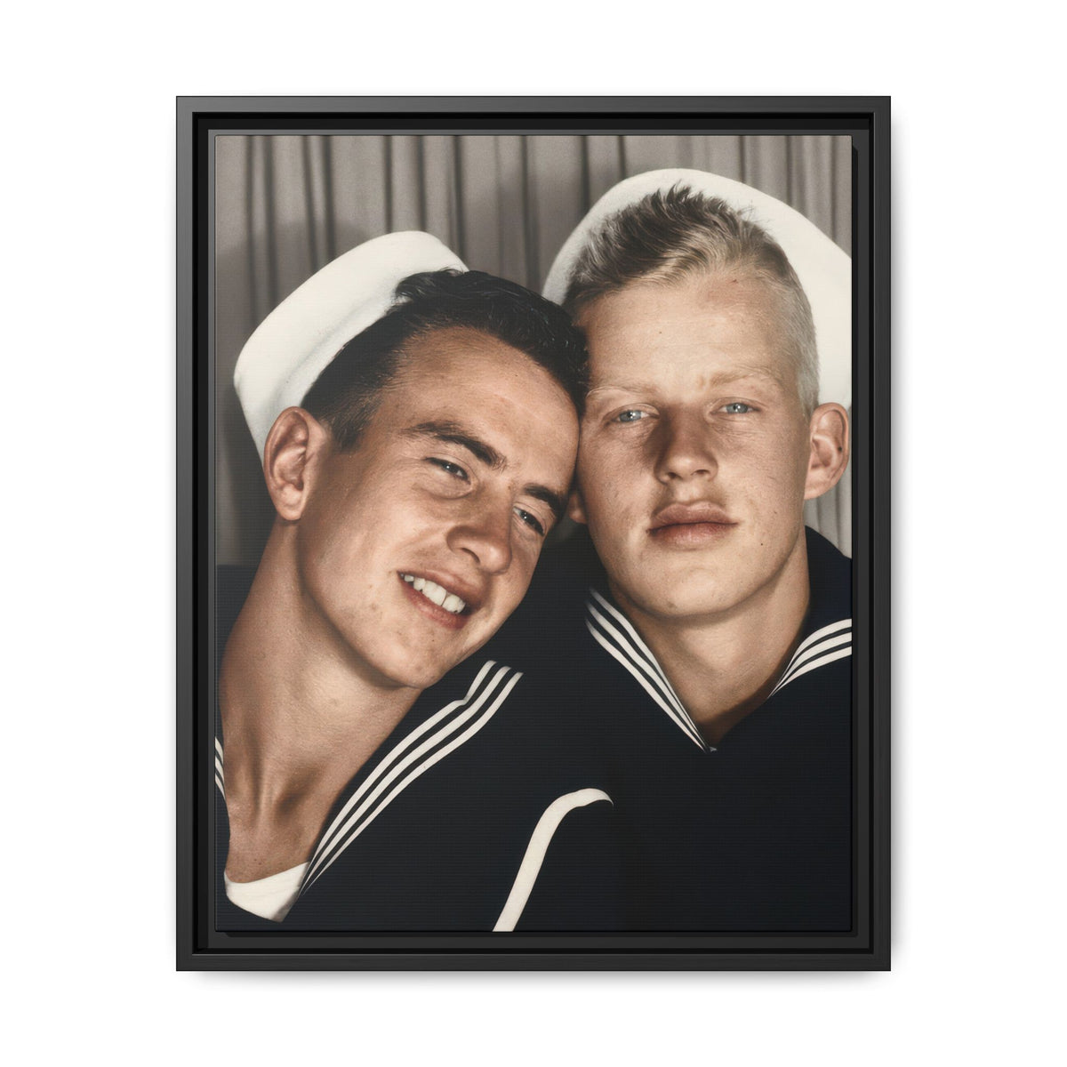 paire 158 | Framed Vintage Photo - Matte Canvas