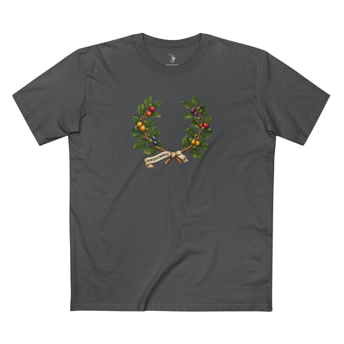 Ugandan Mutuba Fig Pride T-Shirt | Luganda Laurel Wreath Tee
