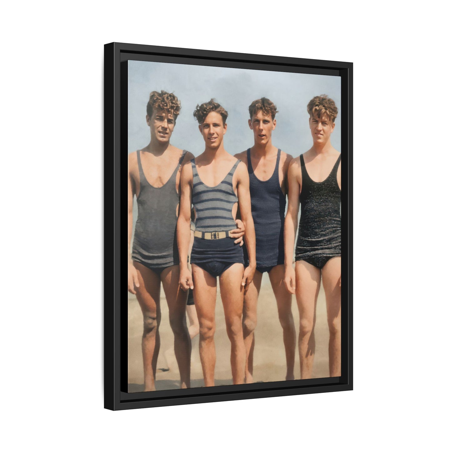 nager 018 | Framed Vintage Photo - Matte Canvas