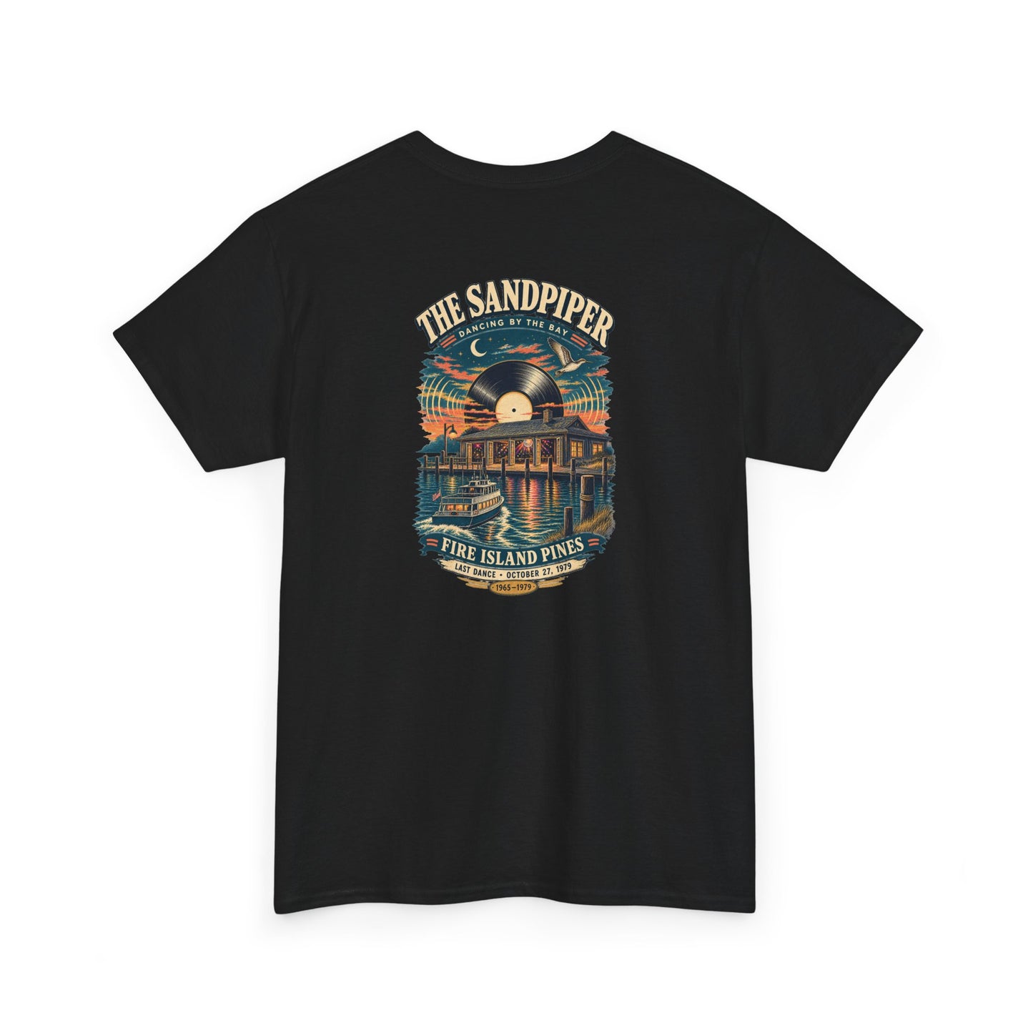 The Sandpiper Fire Island Pines T-Shirt | Vintage Gay Disco History Tee