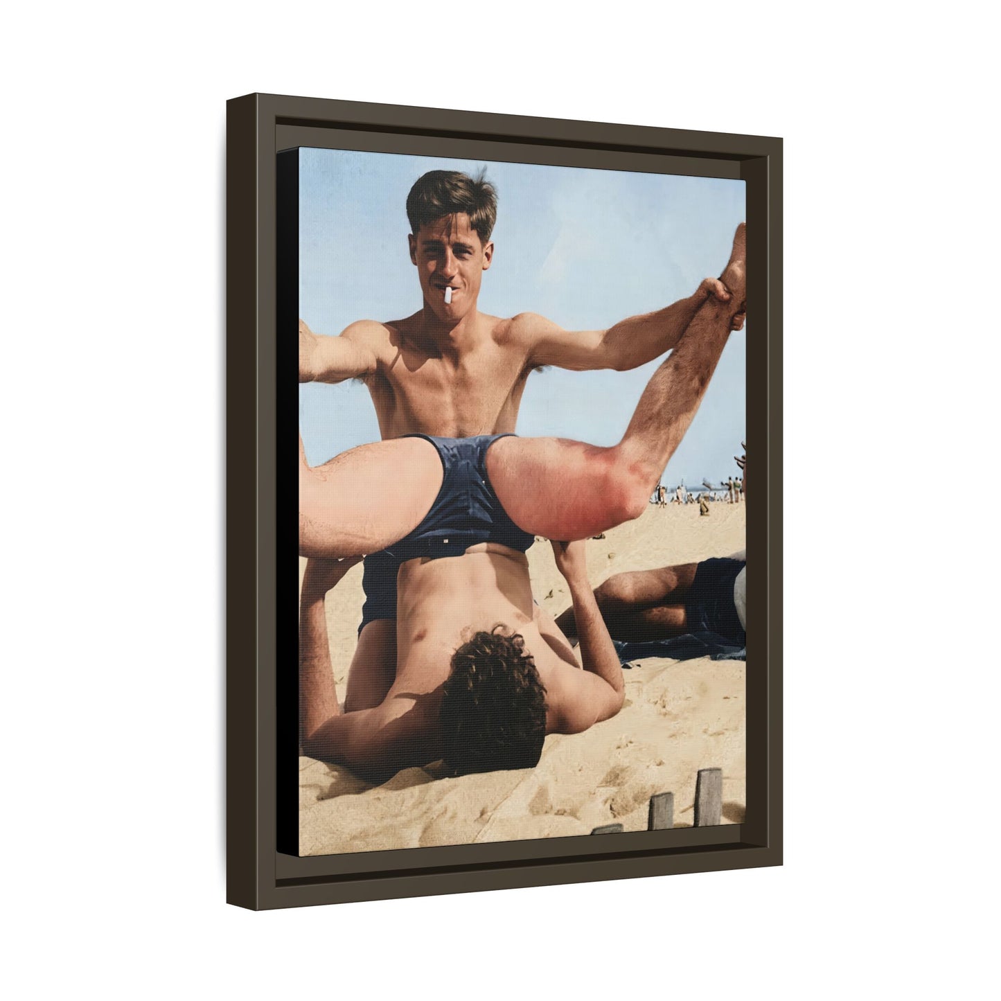 nager 004 | Framed Vintage Photo - Matte Canvas