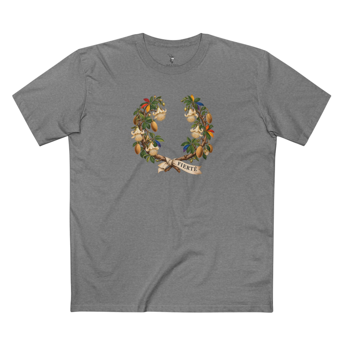 Malian Baobab Fierté Pride Laurel Wreath T-Shirt — Memory & Continuity