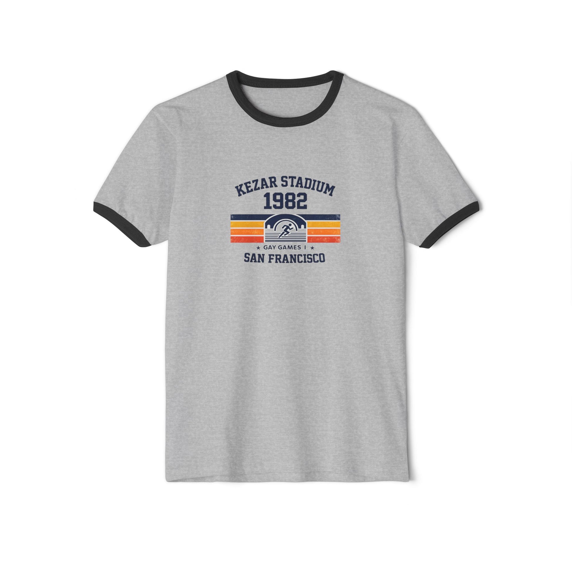 retro athletic pride shirt gay games 