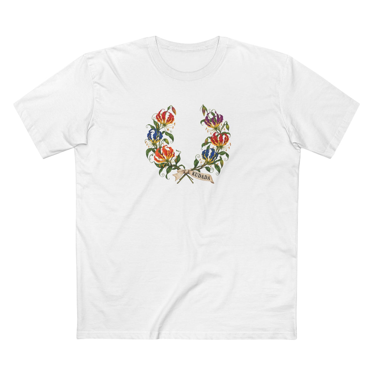 Zimbabwean Flame Lily Kudada Pride T-Shirt | Shona Laurel Wreath Tee