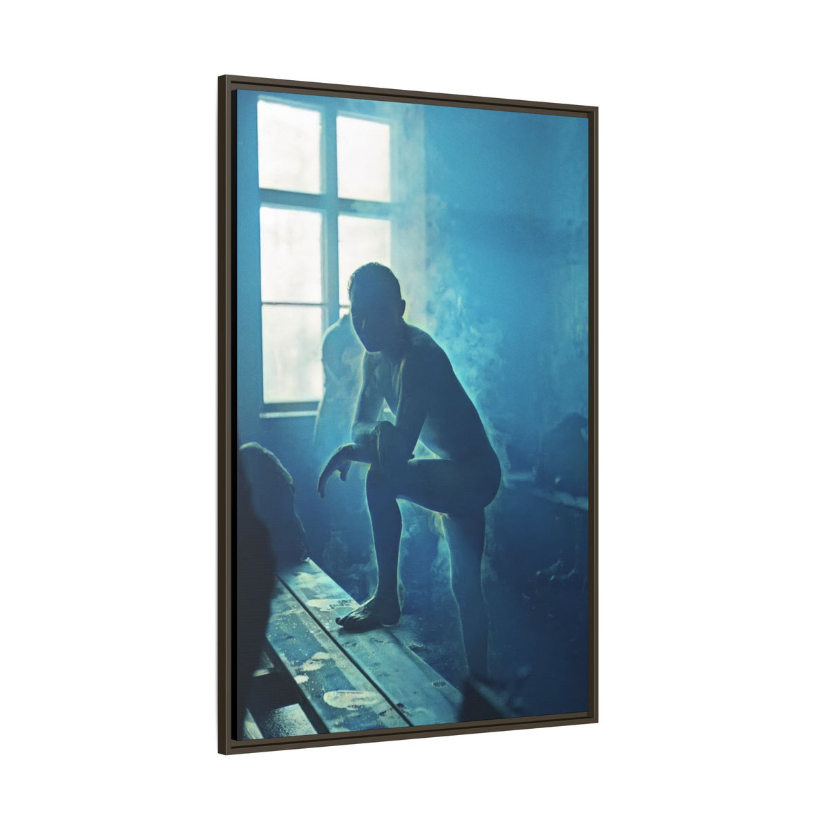 celibataire 044 | Framed Vintage Photo - Matte Canvas