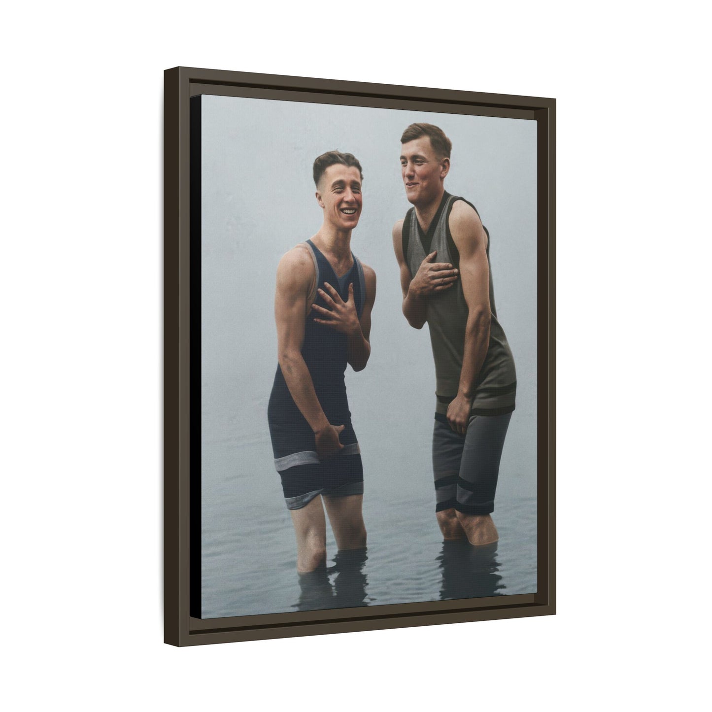 nager 043 | Framed Vintage Photo - Matte Canvas