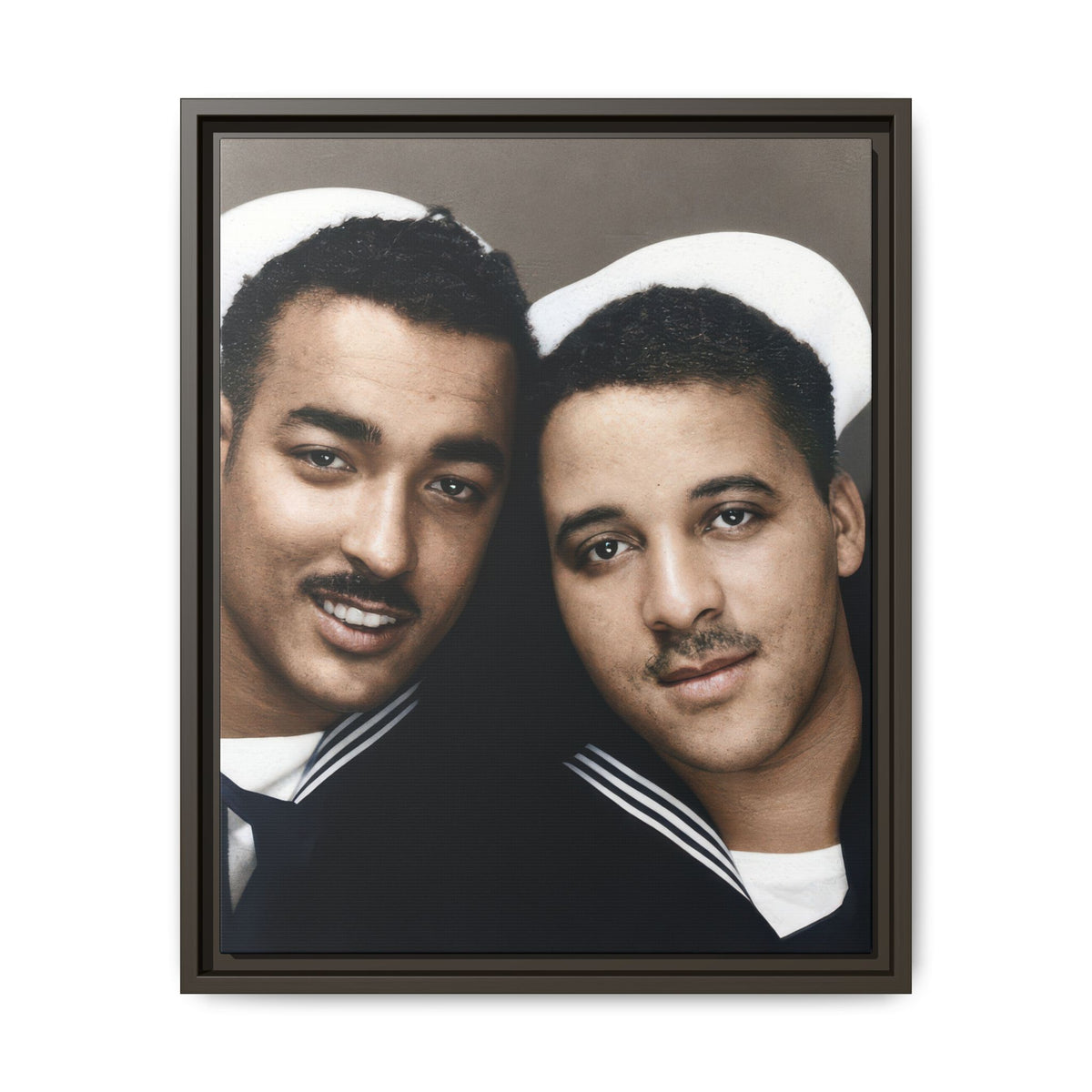 paire 157 | Framed Vintage Photo - Matte Canvas