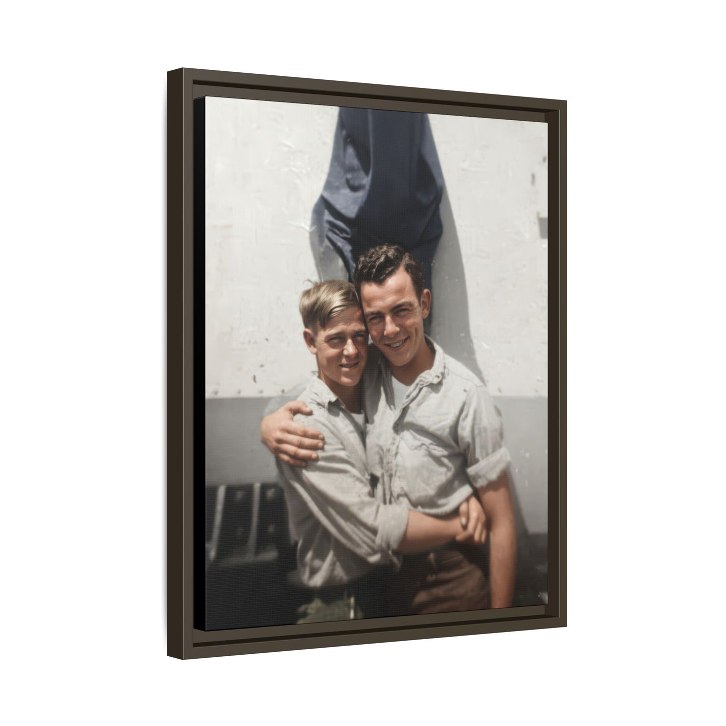 paire 136 | Framed Vintage Photo - Matte Canvas