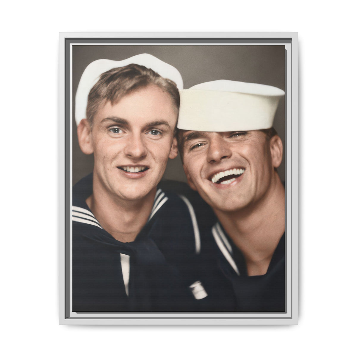 paire 154 | Framed Vintage Photo - Matte Canvas