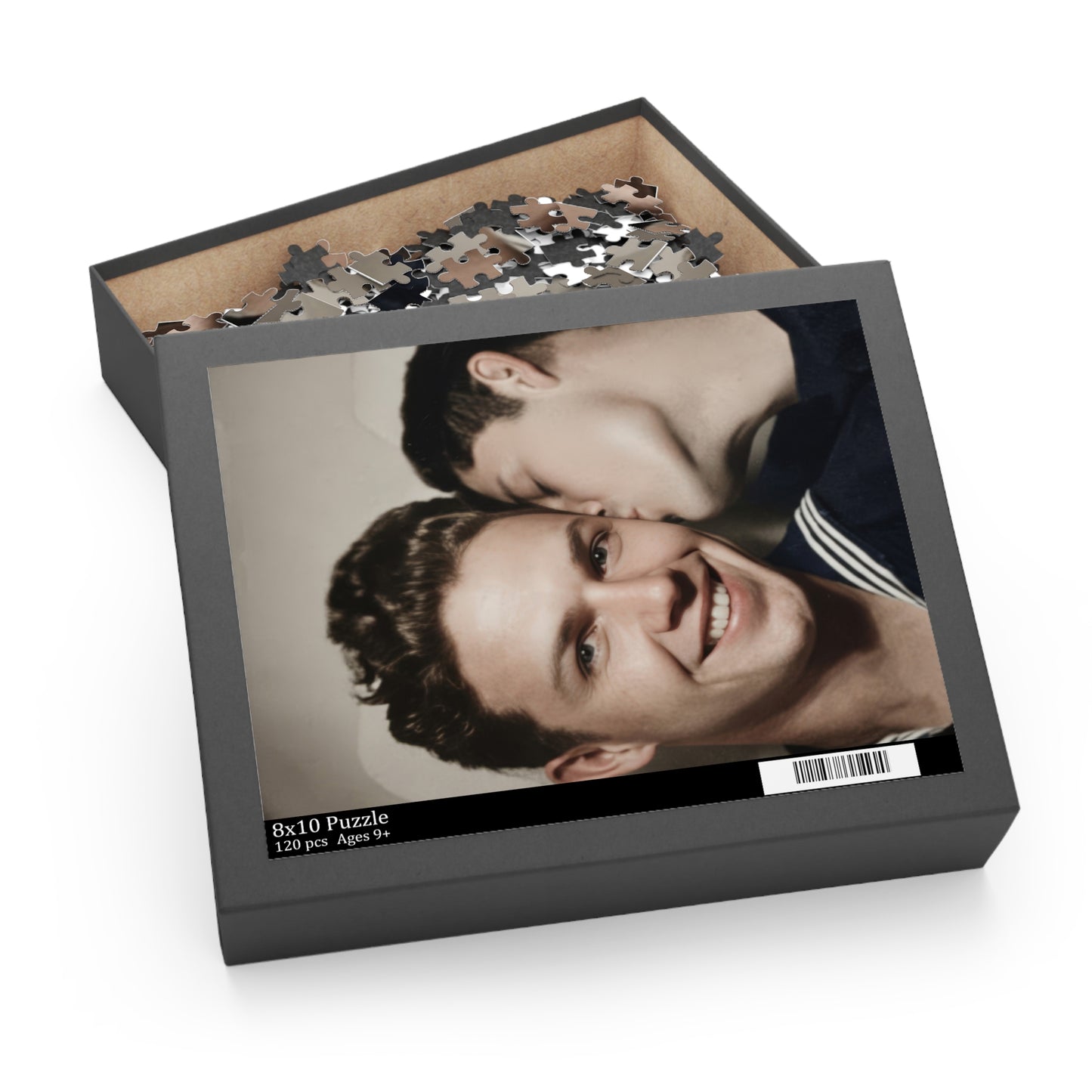 Photobooth Sailor Companions | Restored Historical Jigsaw Puzzle | paire 035
