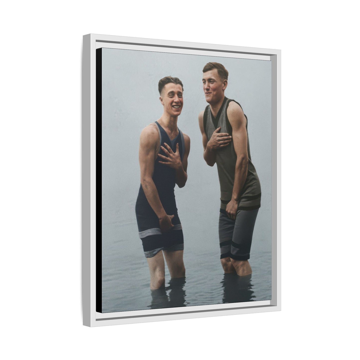 nager 043 | Framed Vintage Photo - Matte Canvas