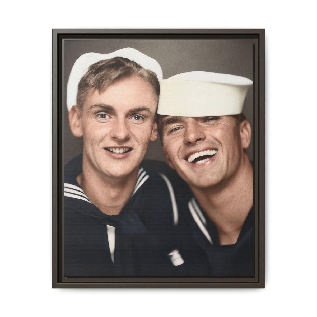 paire 154 | Framed Vintage Photo - Matte Canvas