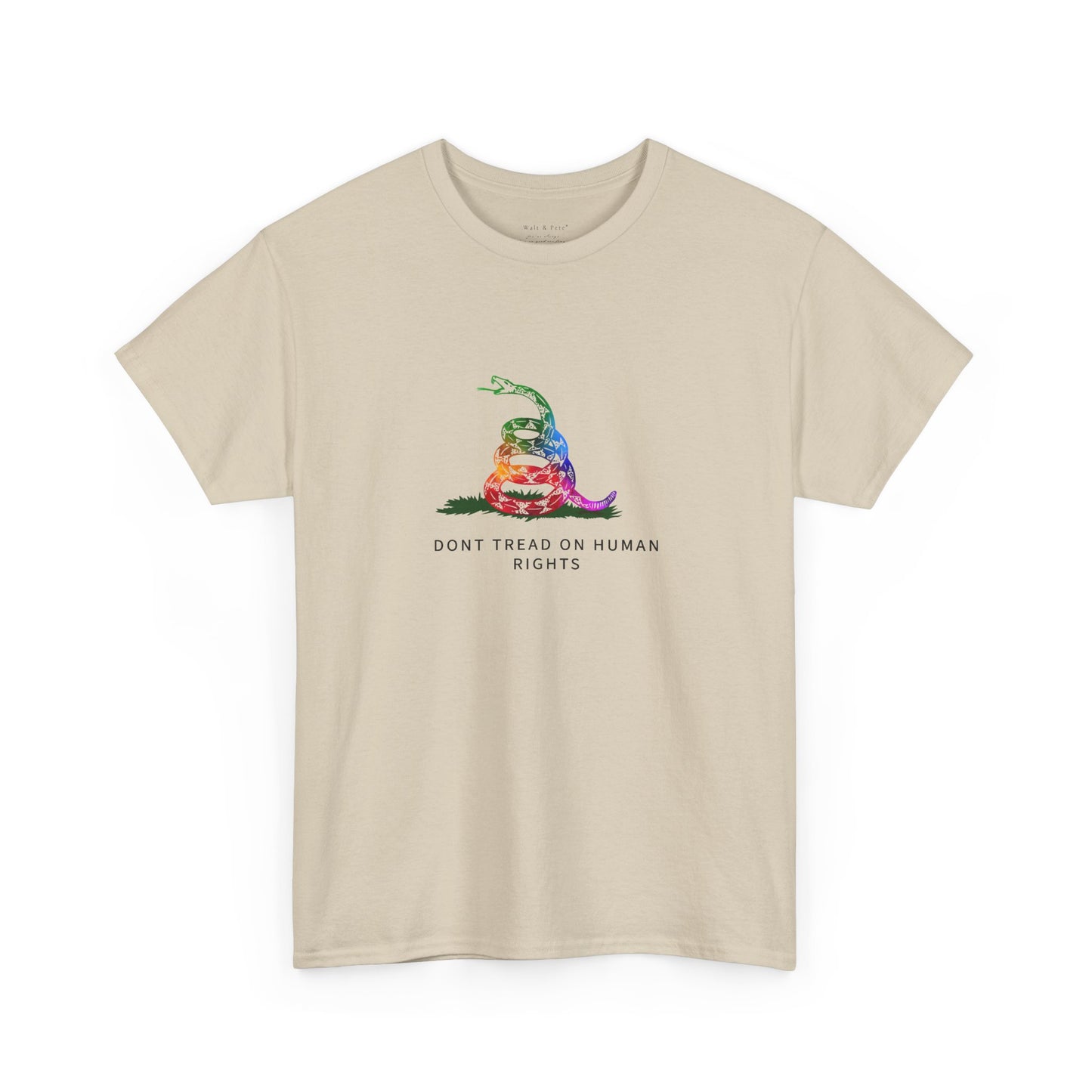 Don't Tread on Human Rights Graphic T-Shirt | Equality Activist Tee