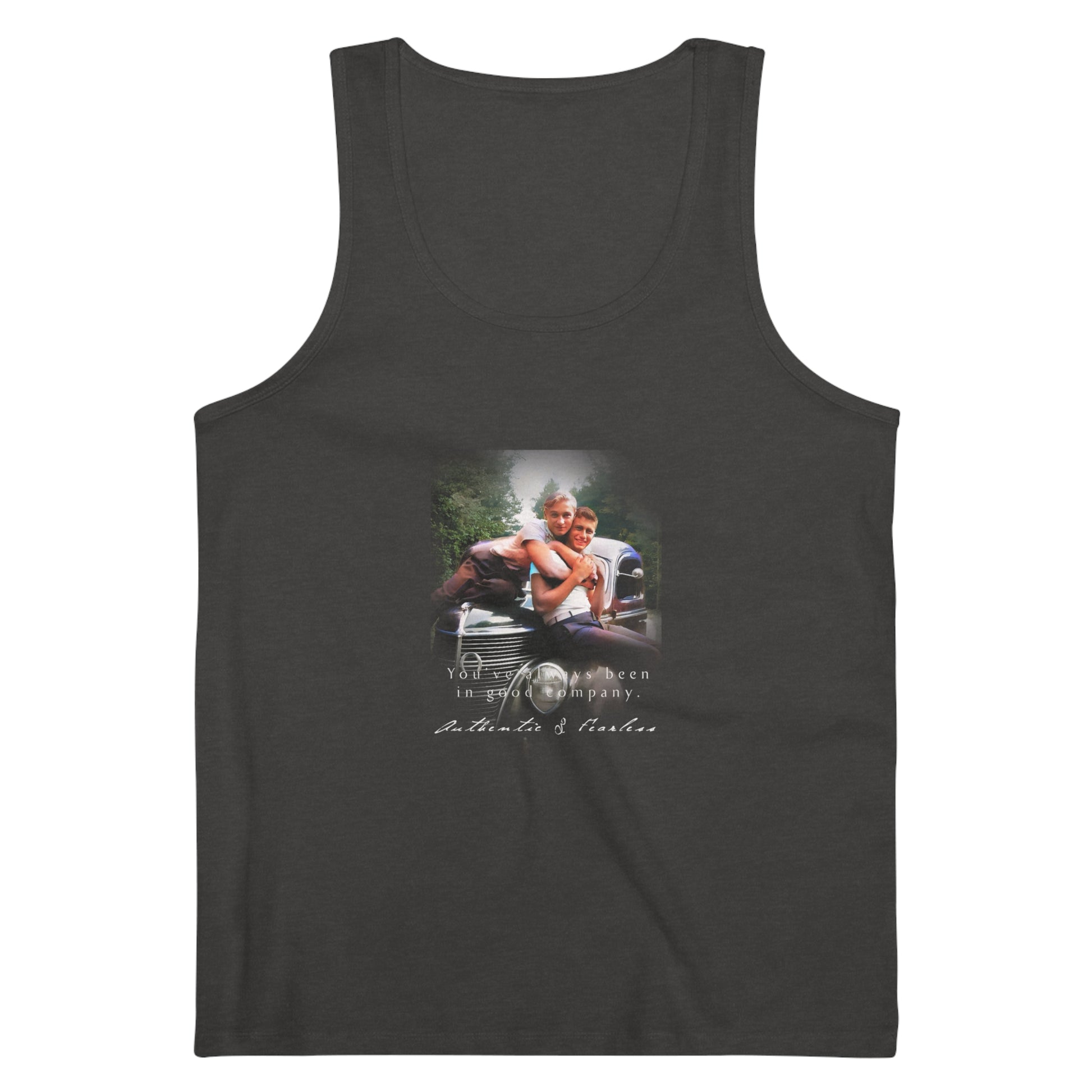 paire 045 | Vintage Jersey Tank Gay Boyfriend Car Husband Gift Queer LGBTQ Present Uncle High School