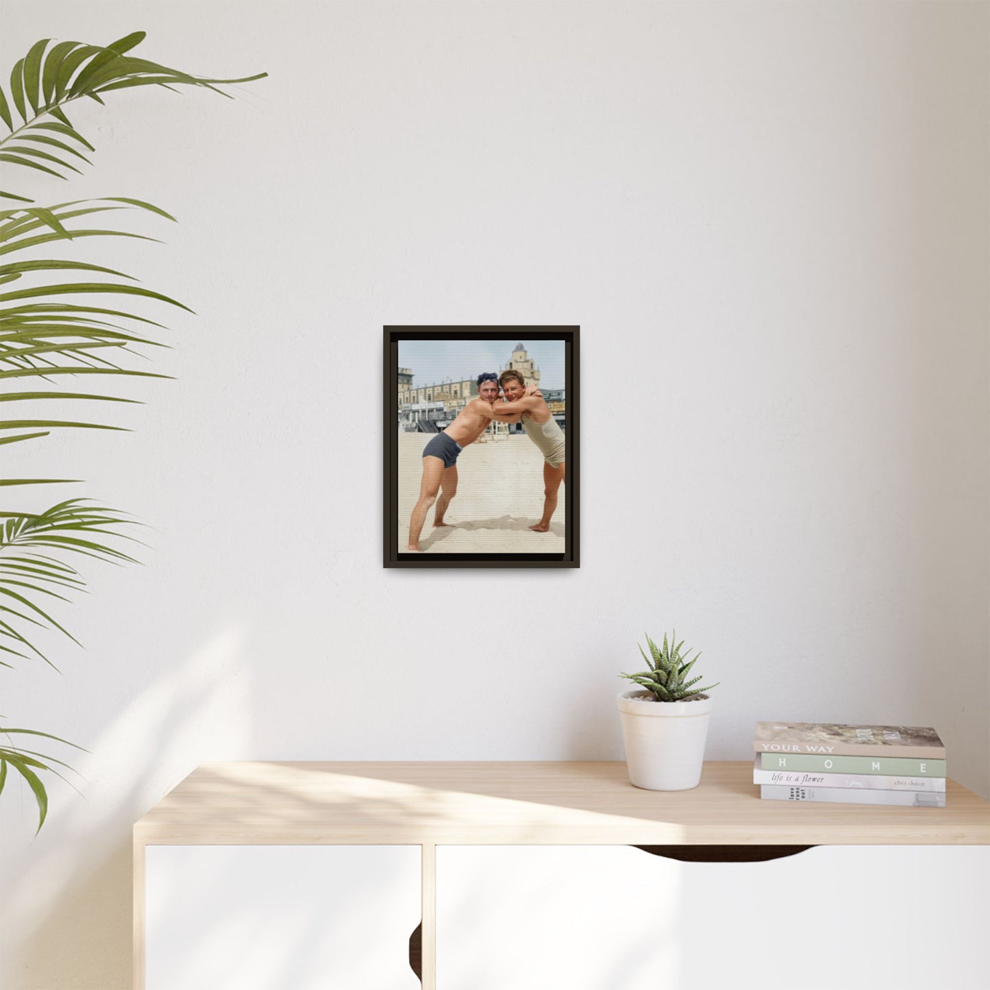 nager 014 | Framed Vintage Photo - Matte Canvas
