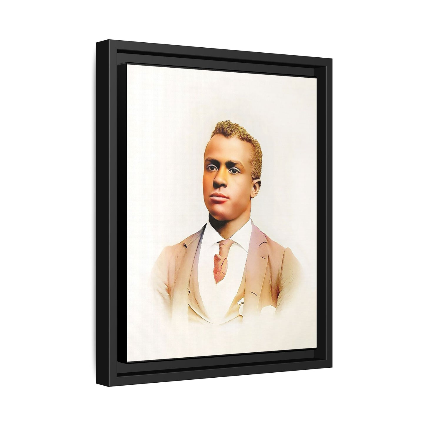 celibataire 027 | Framed Vintage Photo - Matte Canvas