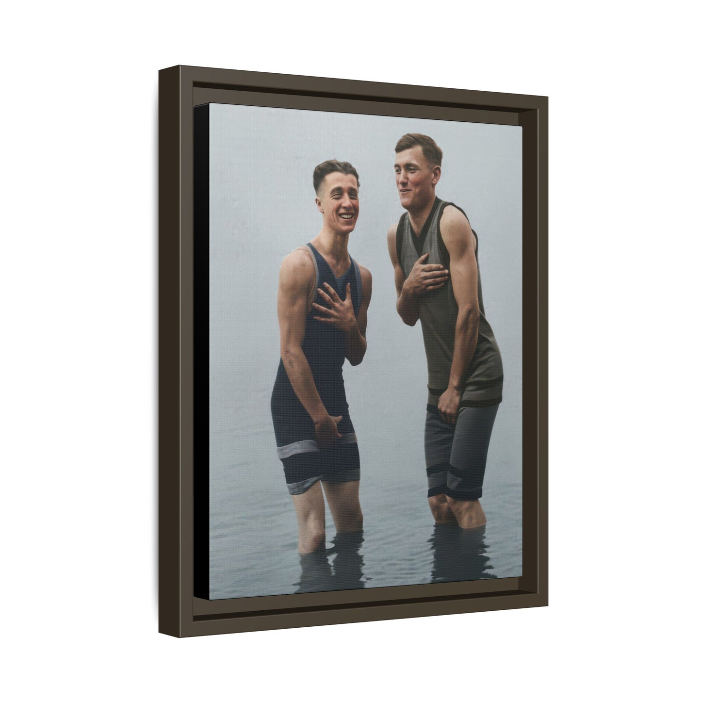 nager 043 | Framed Vintage Photo - Matte Canvas