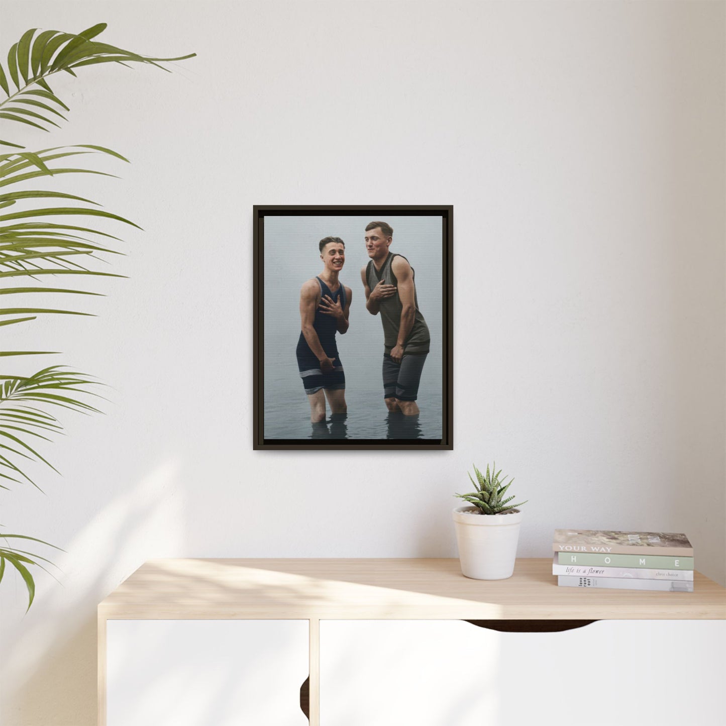 nager 043 | Framed Vintage Photo - Matte Canvas