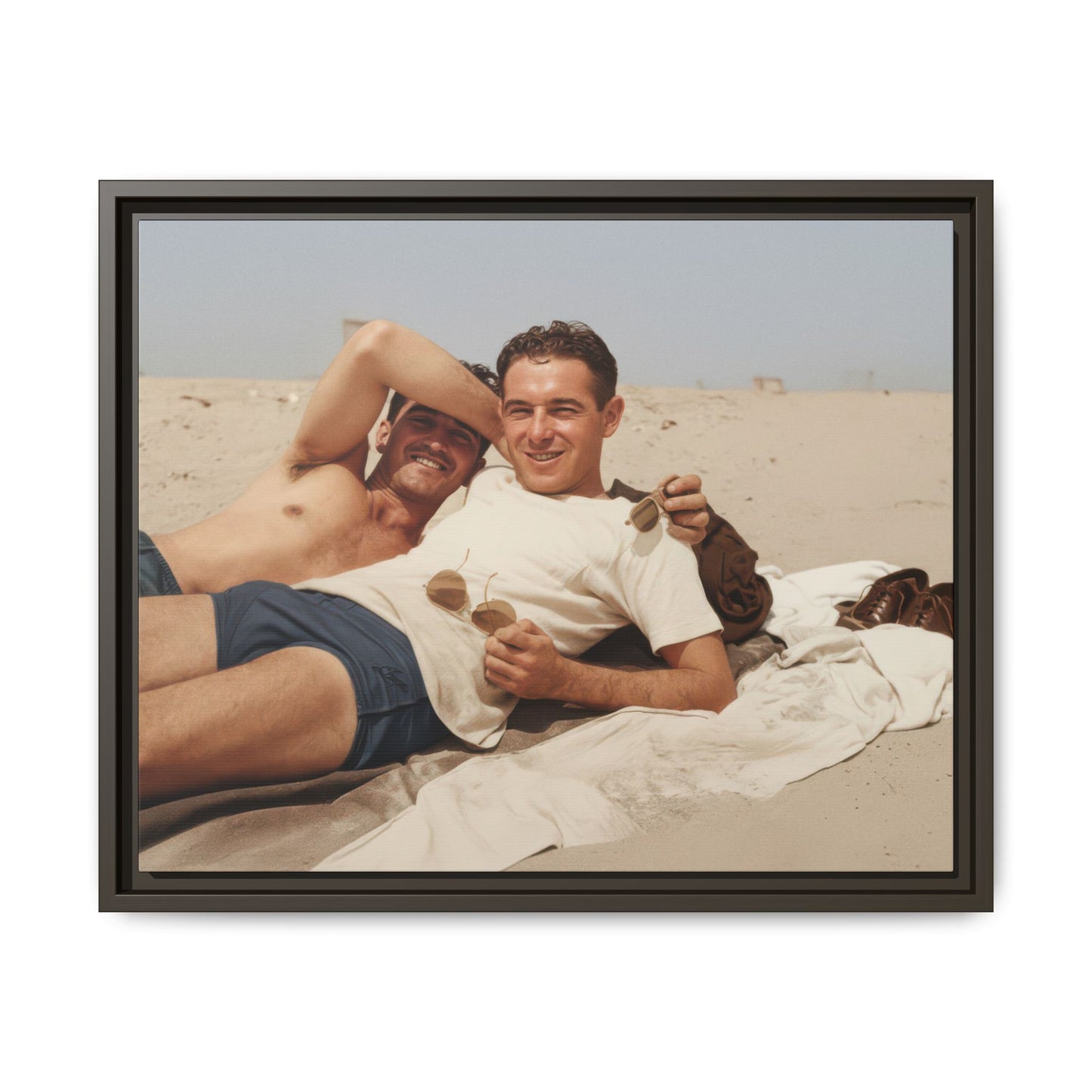 nager 020 | Framed Vintage Photo - Matte Canvas