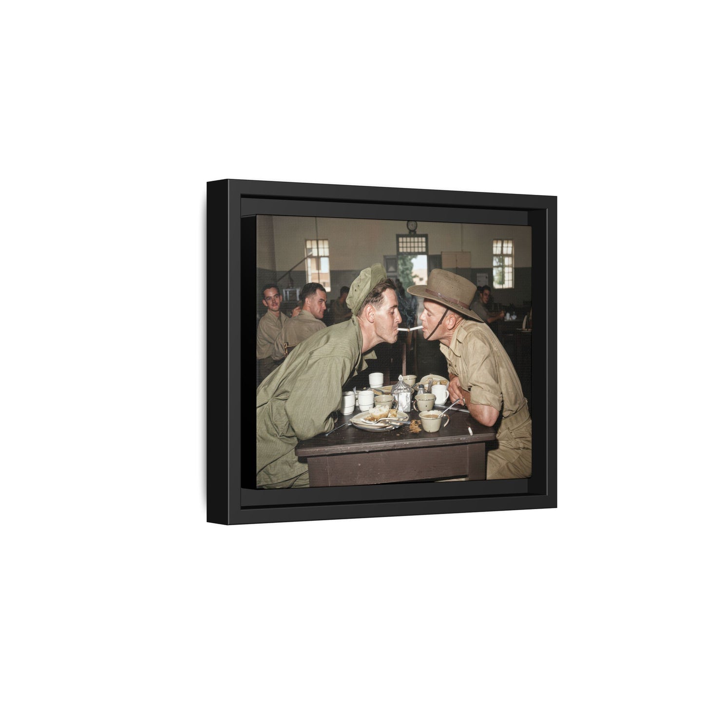 paire 143 | Framed Vintage Photo - Matte Canvas