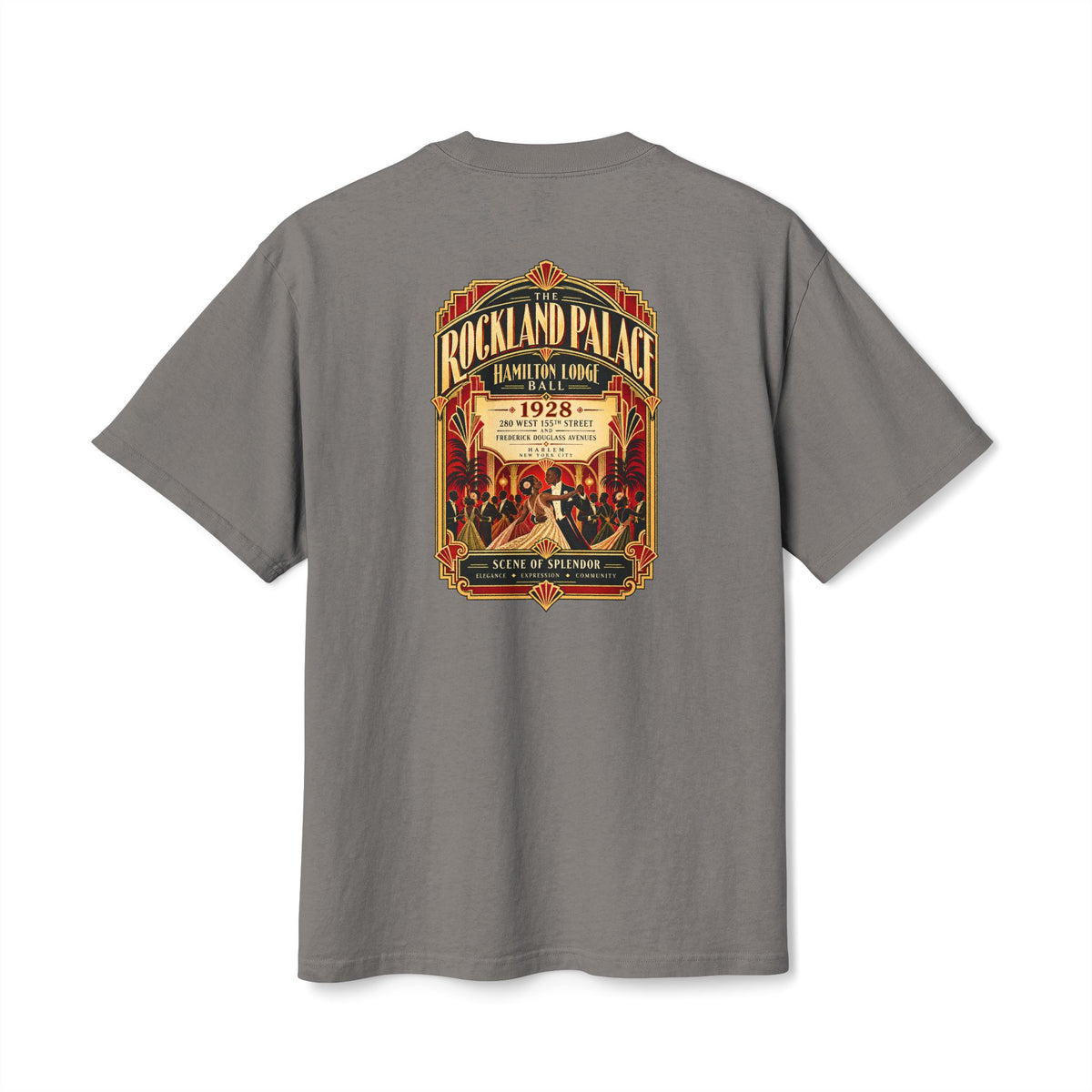 Rockland Palace Hamilton Lodge Ball 1928 | Harlem LGBTQ History Heritage T-Shirt