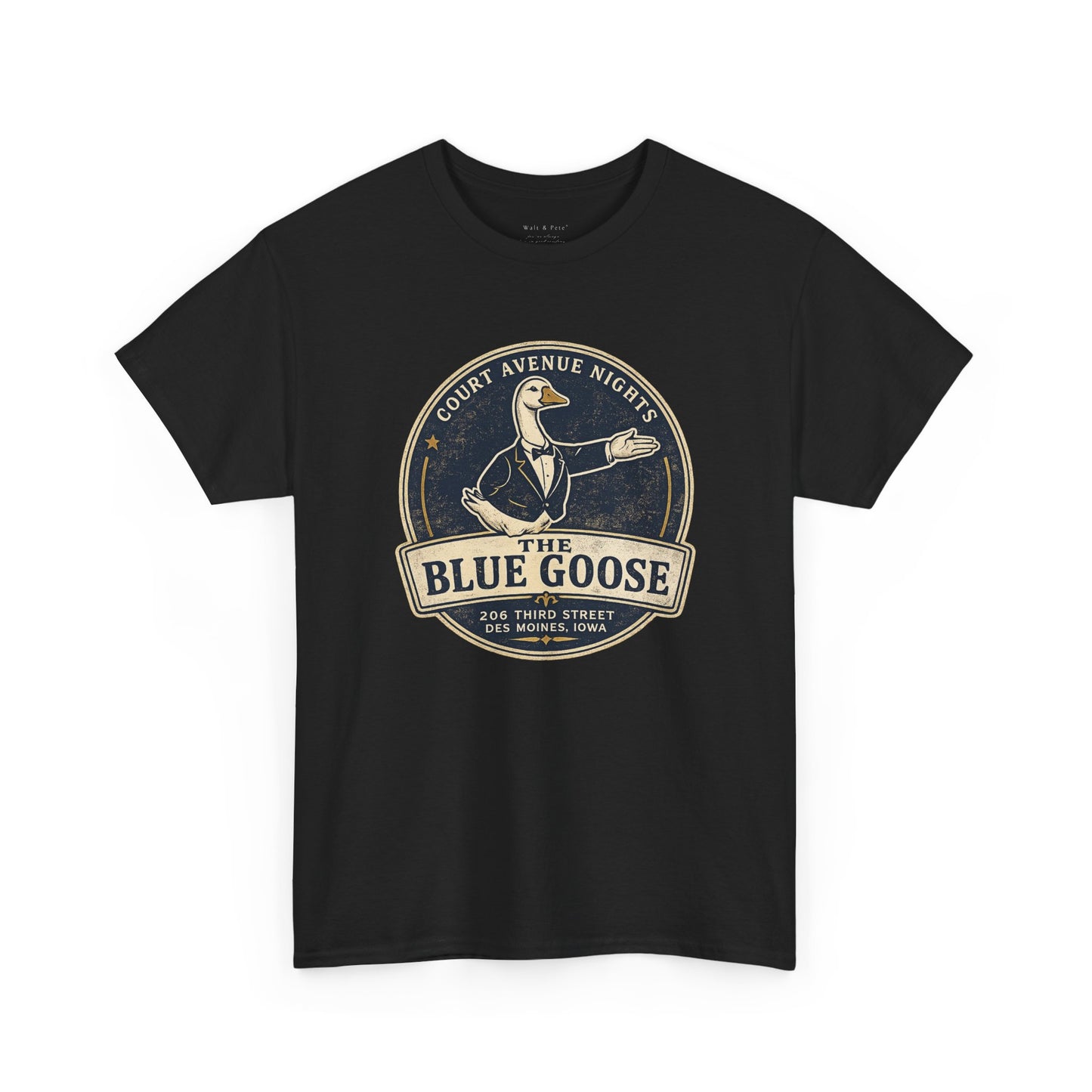 The Blue Goose | Des Moines Iowa Historic Gay Bar T-Shirt