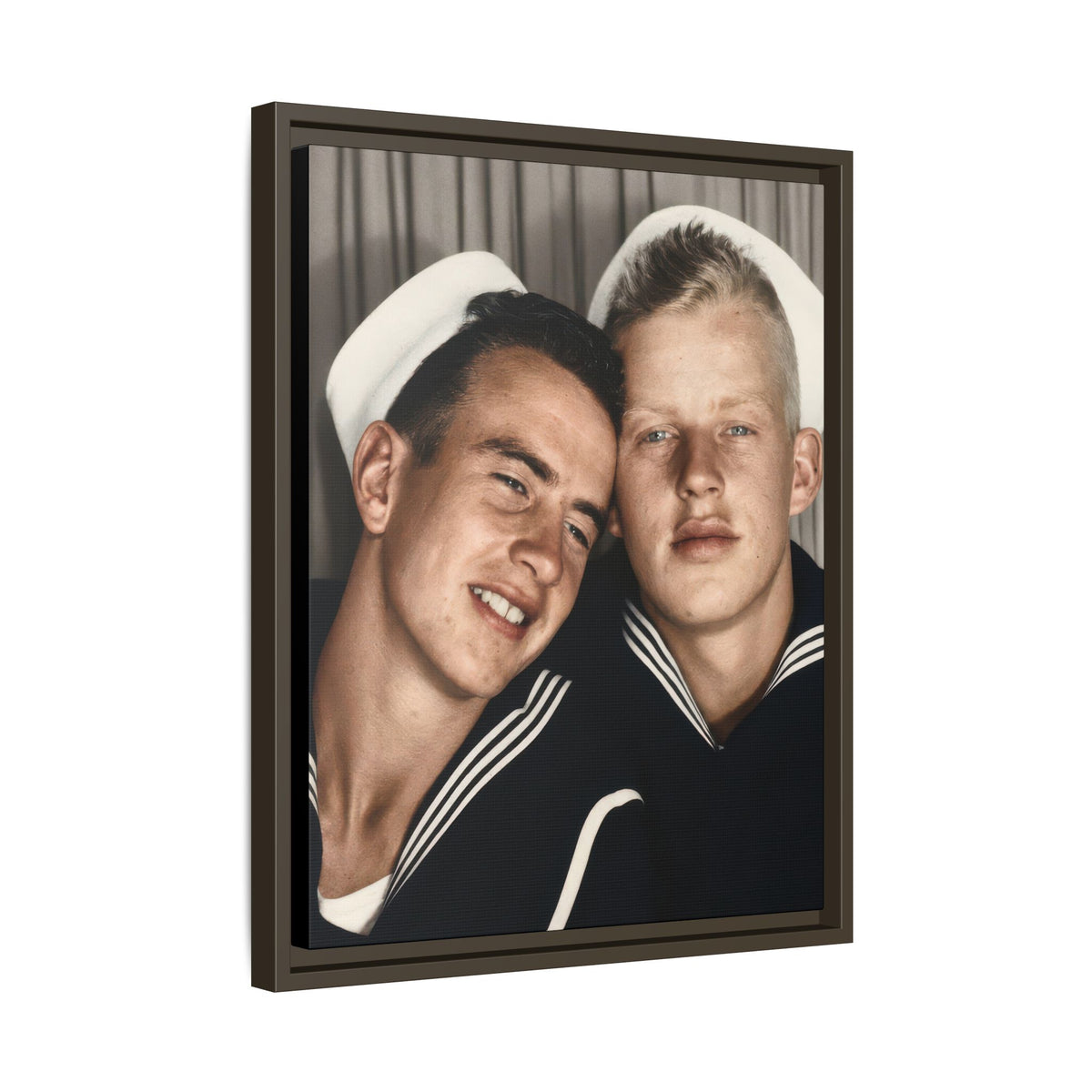 paire 158 | Framed Vintage Photo - Matte Canvas