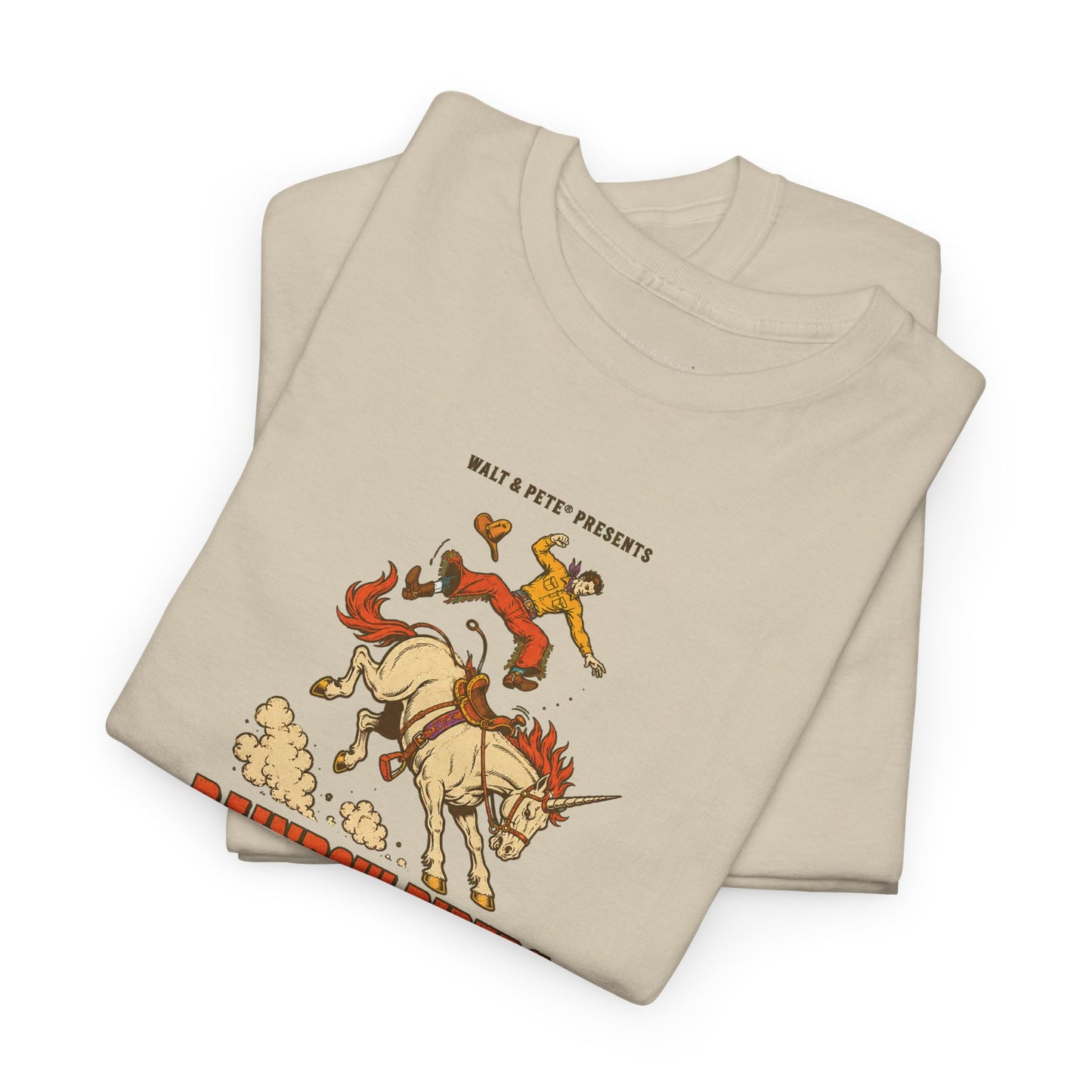 Rainbow Riders Montana 1977 T-Shirt | Queer Western Rodeo Tee