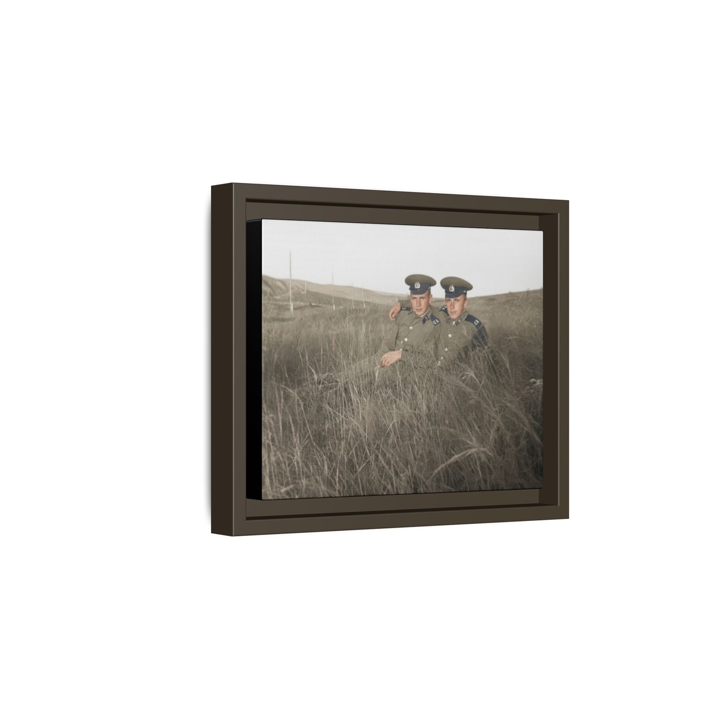 paire 082 | Framed Vintage Photo - Matte Canvas
