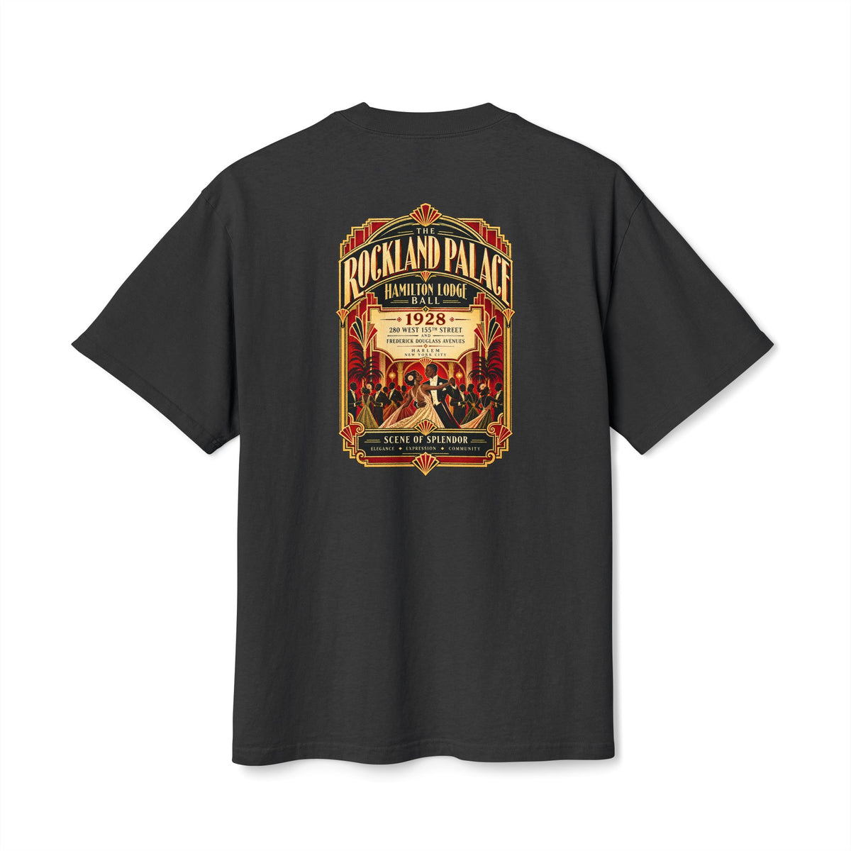Rockland Palace Hamilton Lodge Ball 1928 | Harlem LGBTQ History Heritage T-Shirt