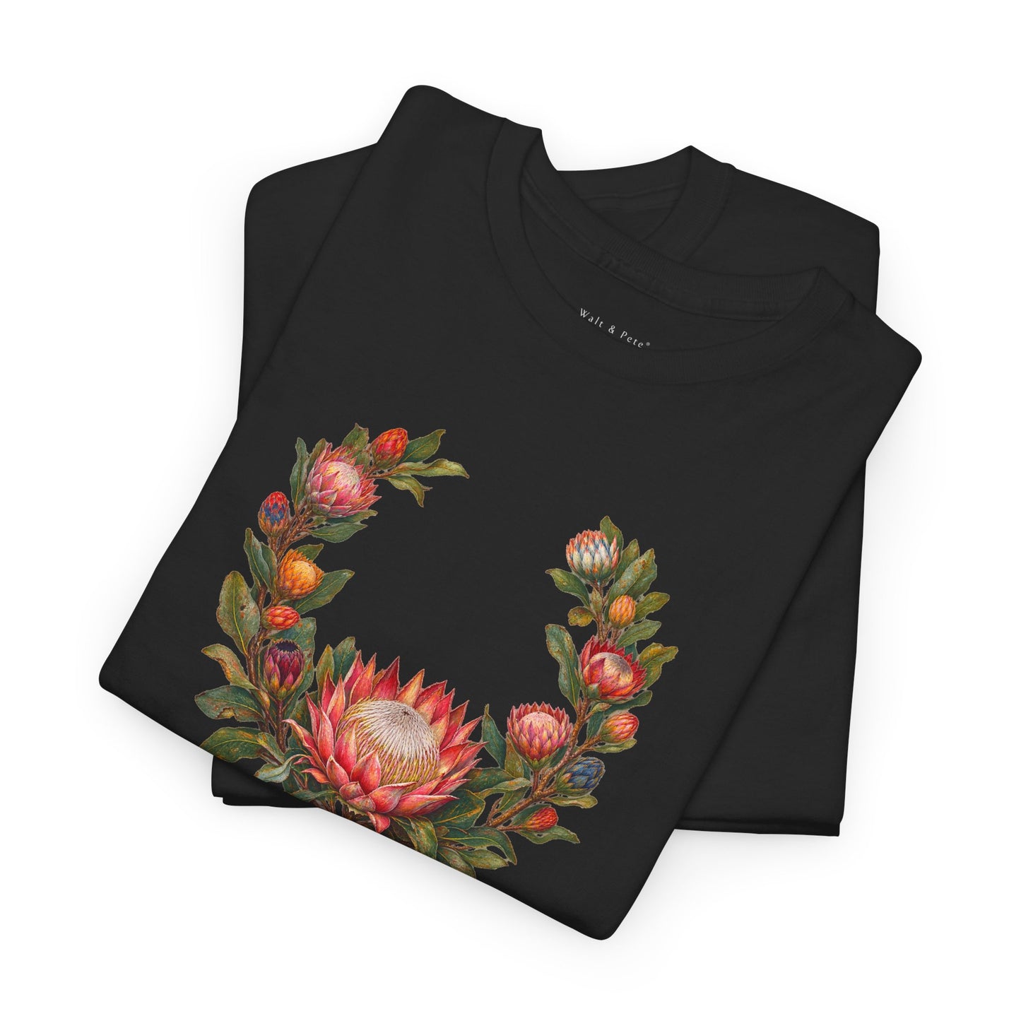 Ukuziqhenya King Protea Pride T-Shirt | South African Botanical LGBTQ+ Tee