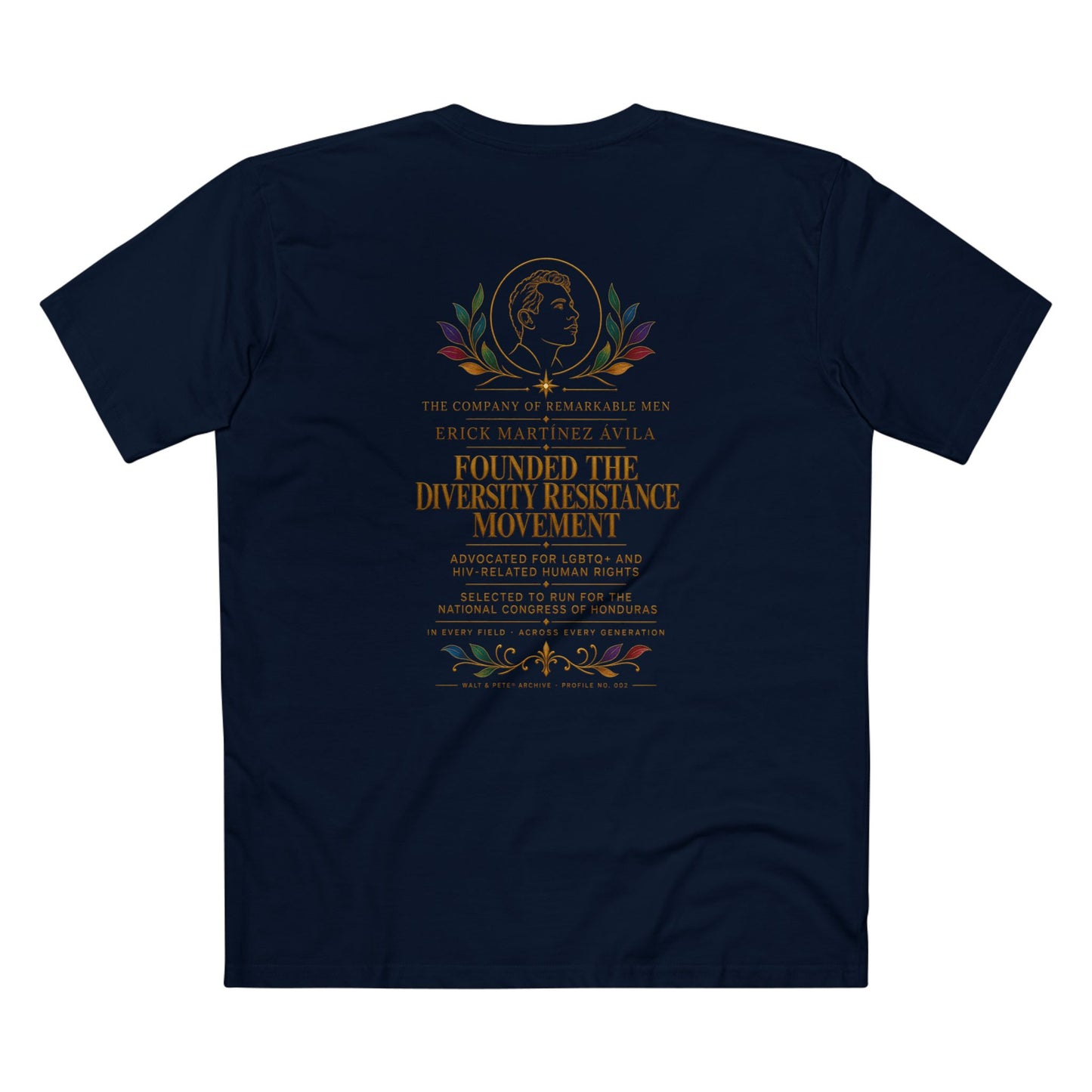 The Company of Remarkable Men No. 002 — Erick Martinez | LGBTQ+ History T-Shirt