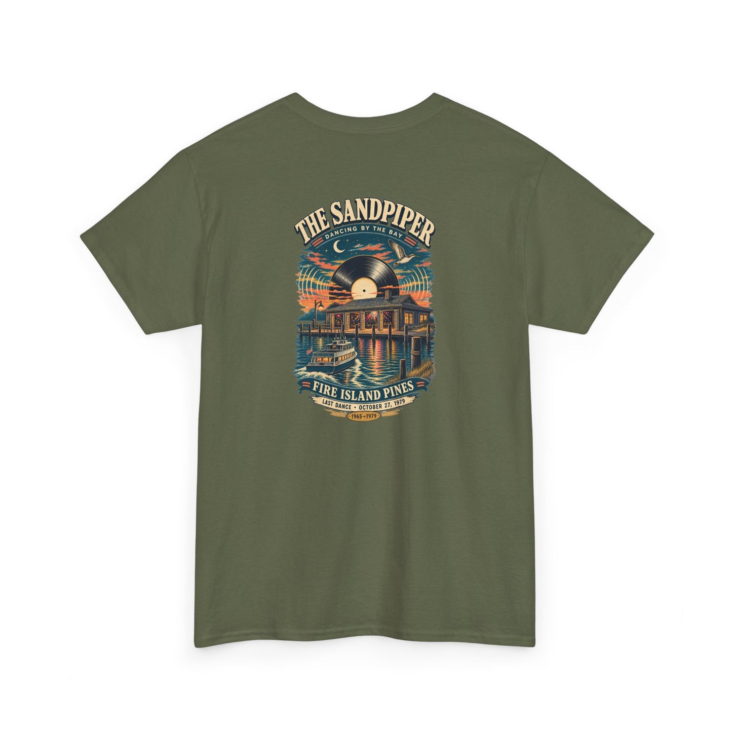 The Sandpiper Fire Island Pines T-Shirt | Vintage Gay Disco History Tee