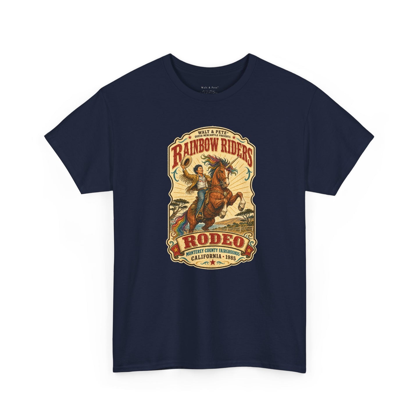 Copy of Rainbow Riders Rodeo Arizona 1972 Pride T-Shirt | Queer Cowgirl Tee