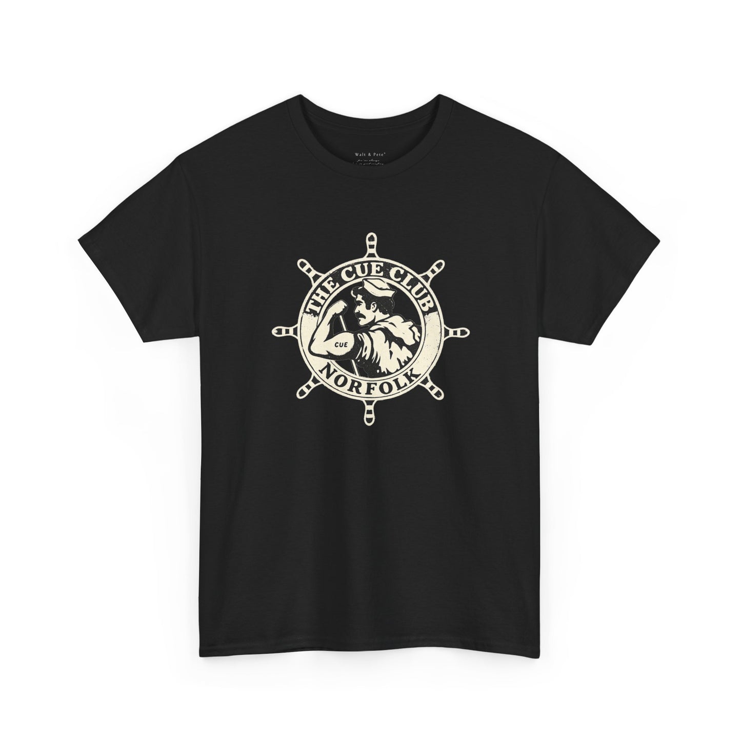 The College Cue Club Norfolk T-Shirt — Vintage 1988 Gay Bar & LGBTQ+ Nightlife History Tee