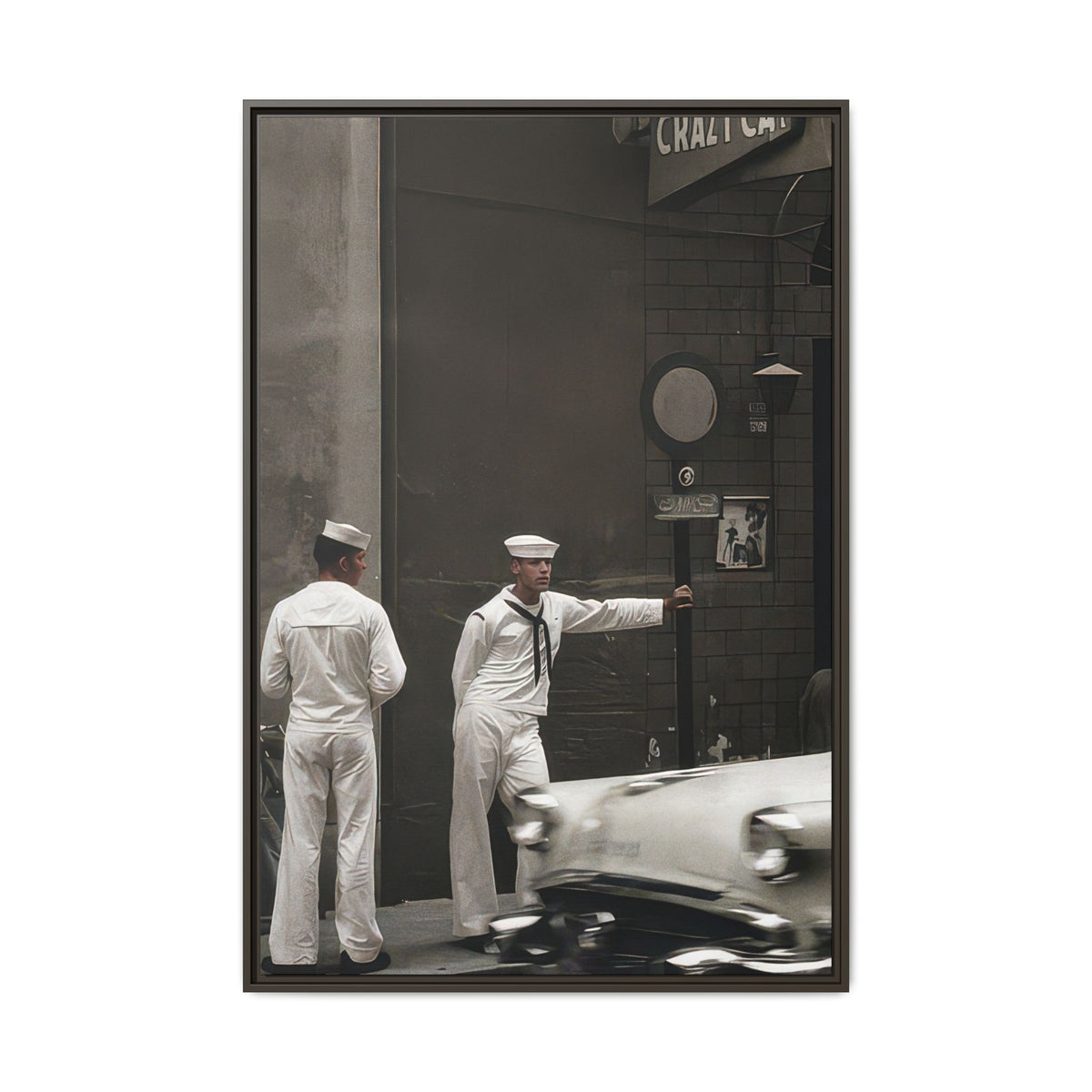paire 151 | Framed Vintage Photo - Matte Canvas