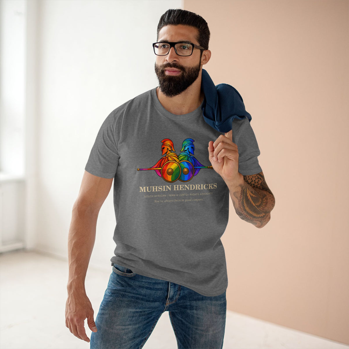 Muhsin Hendricks | South African Imam & LGBTQ+ Rights Advocate | Pride T-Shirt