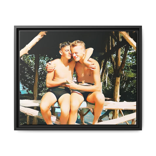 nager 011 | Framed Vintage Photo - Matte Canvas