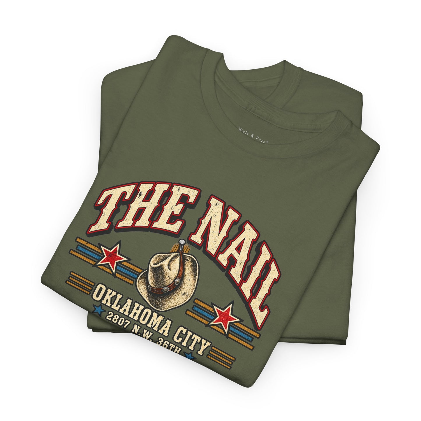 The Nail Oklahoma City Country & Western Gay Bar T-Shirt | LGBTQ+ Nightlife History Tee