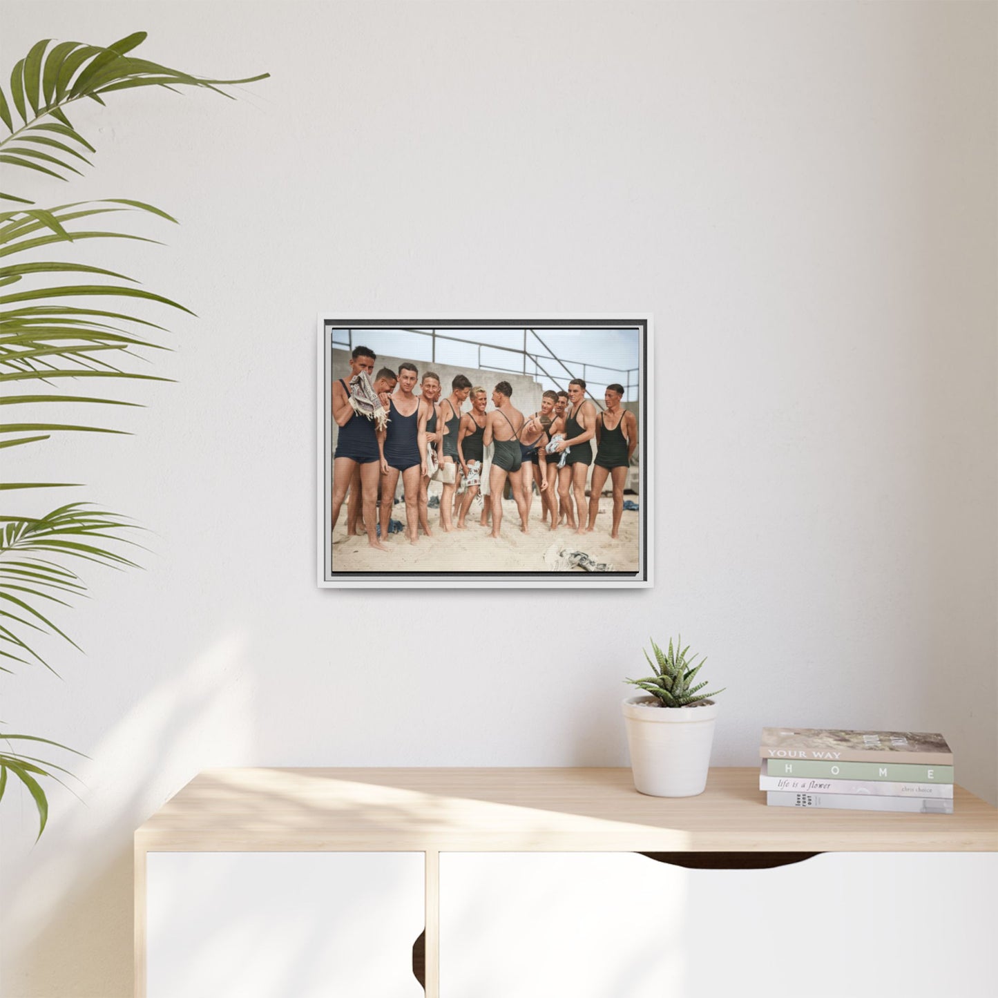 nager 007 | Framed Vintage Photo - Matte Canvas
