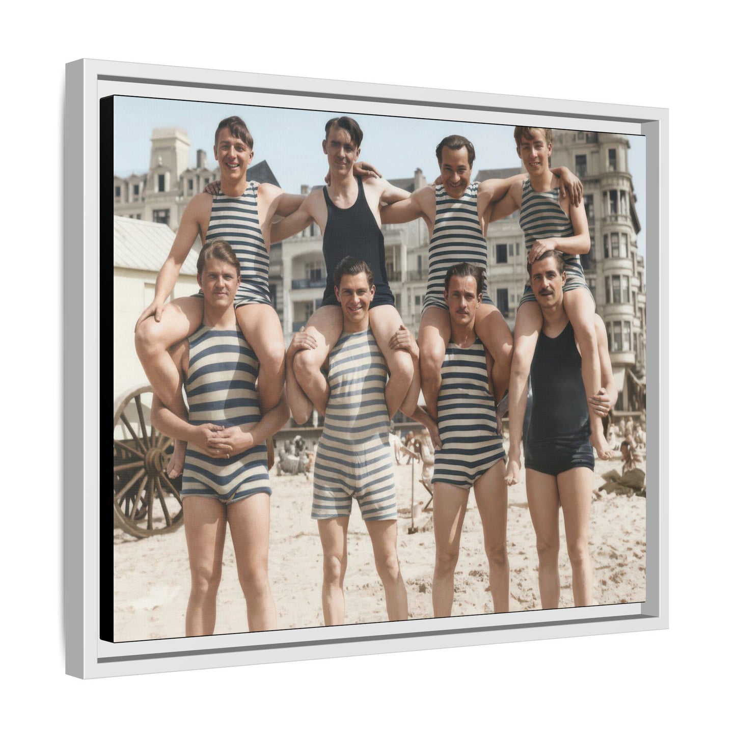 nager 021 | Framed Vintage Photo - Matte Canvas