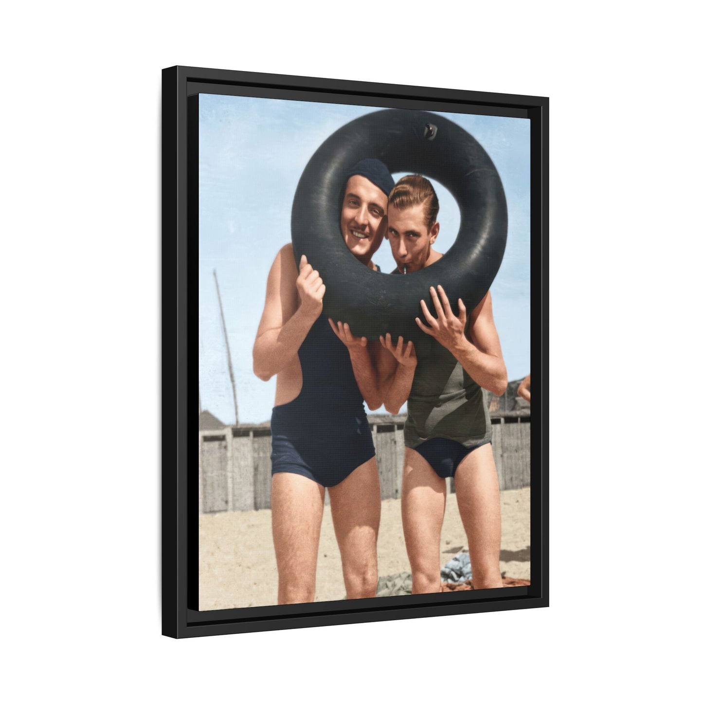 nager 006 | Framed Vintage Photo - Matte Canvas