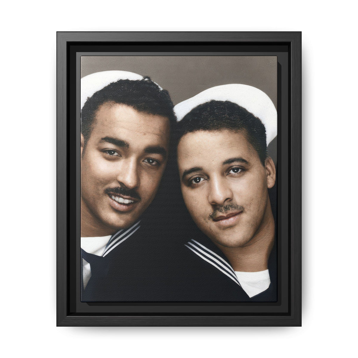 paire 157 | Framed Vintage Photo - Matte Canvas