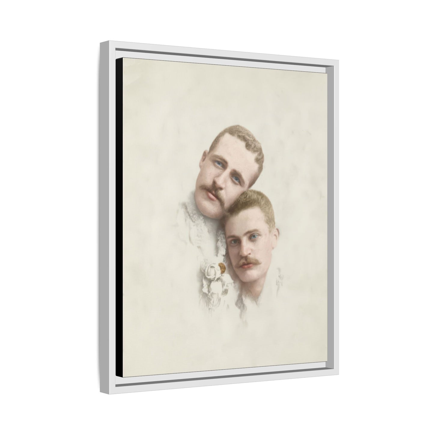 paire 081 | Framed Vintage Photo - Matte Canvas