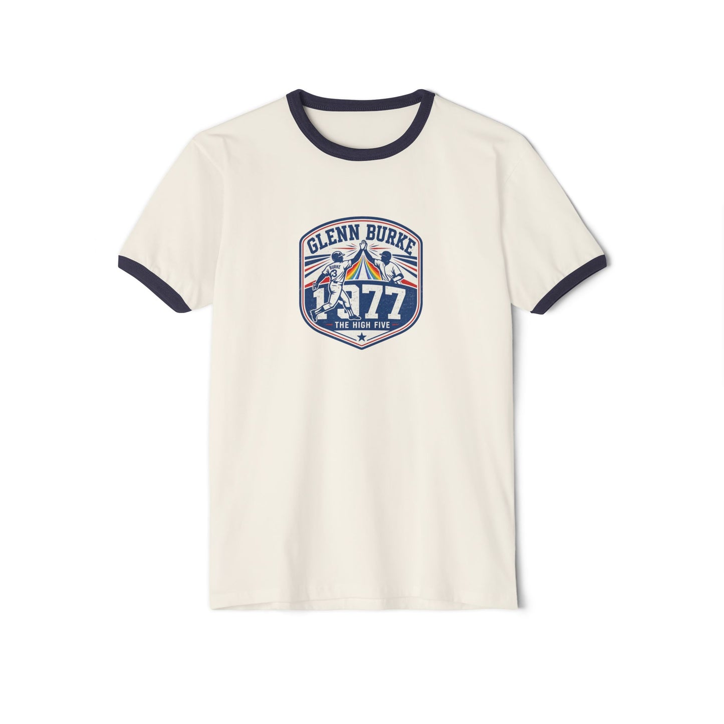 Glenn Burke high five pride baseball shirt 