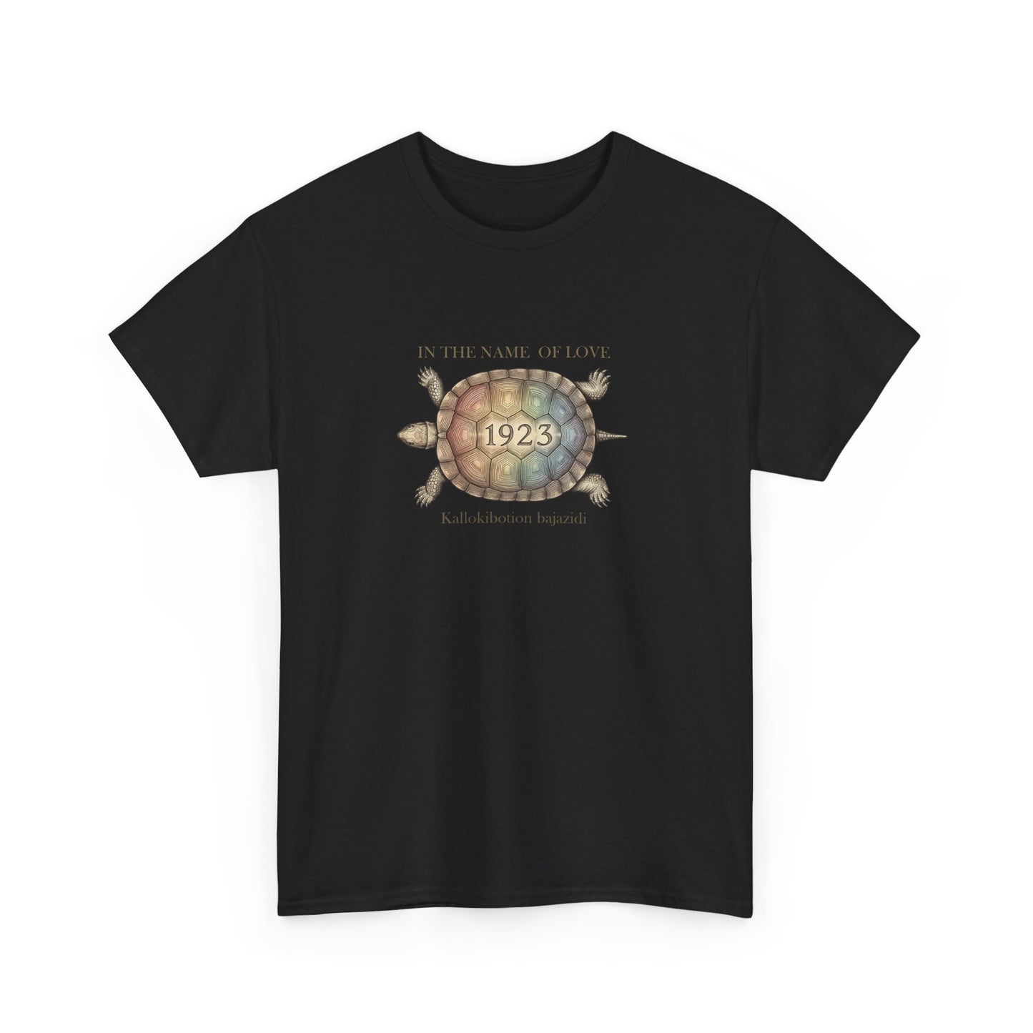 In the Name of Love 1923 Pride T-Shirt | Kallokibotion Bajazidi LGBTQ History Tee
