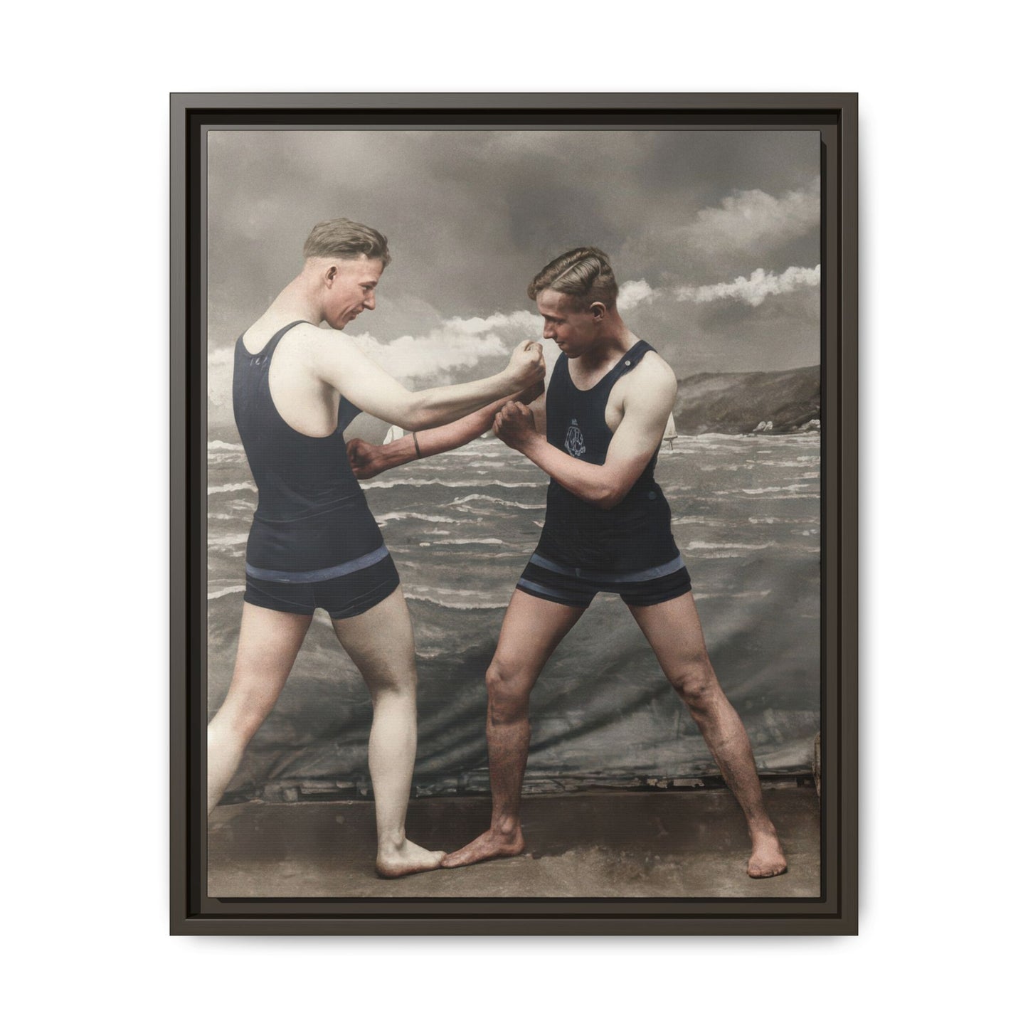 nager 048 | Framed Vintage Photo - Matte Canvas