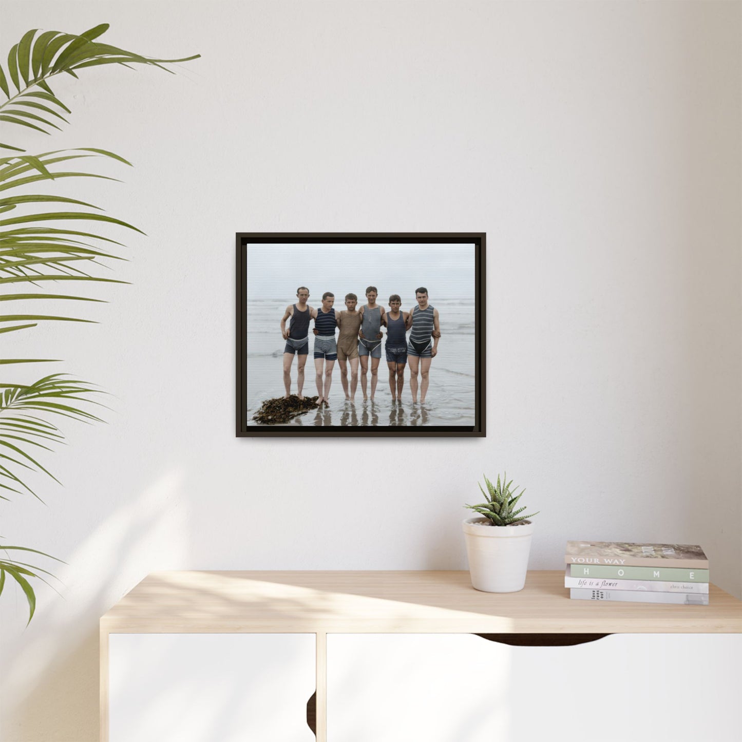 nager 008  | Framed Vintage Photo - Matte Canvas