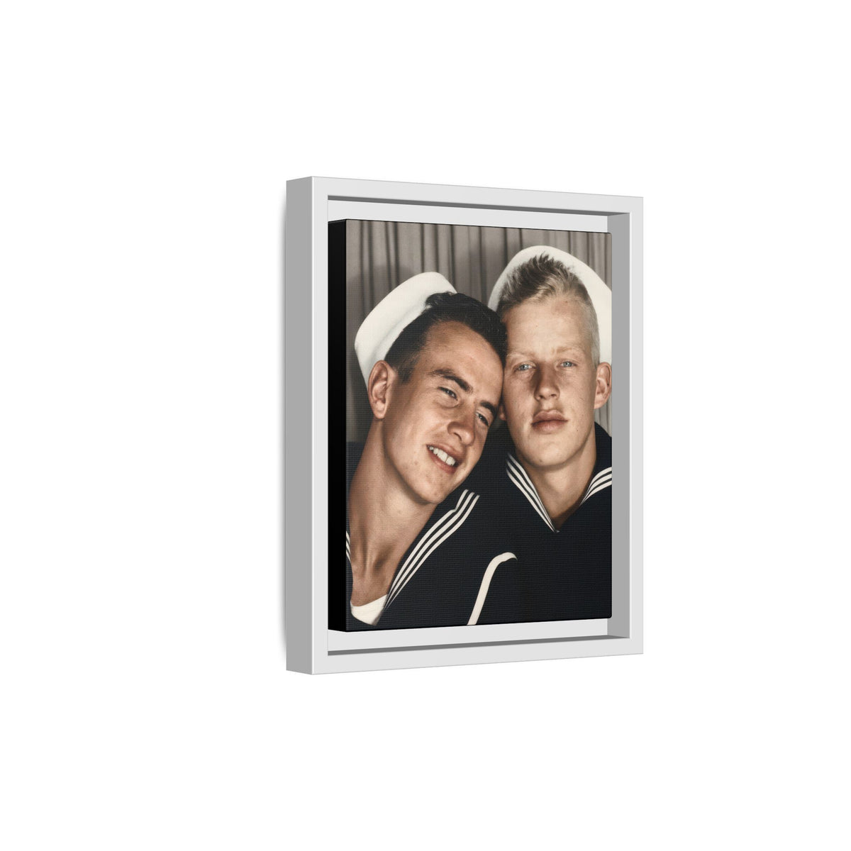 paire 158 | Framed Vintage Photo - Matte Canvas